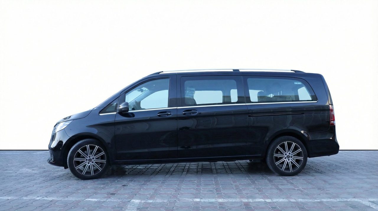 Mercedes-Benz V-Class from the Elite Rose Limo fleet in Dubai