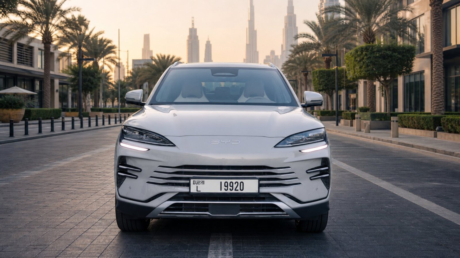 BYD Song Flagship with chauffeur in Dubai