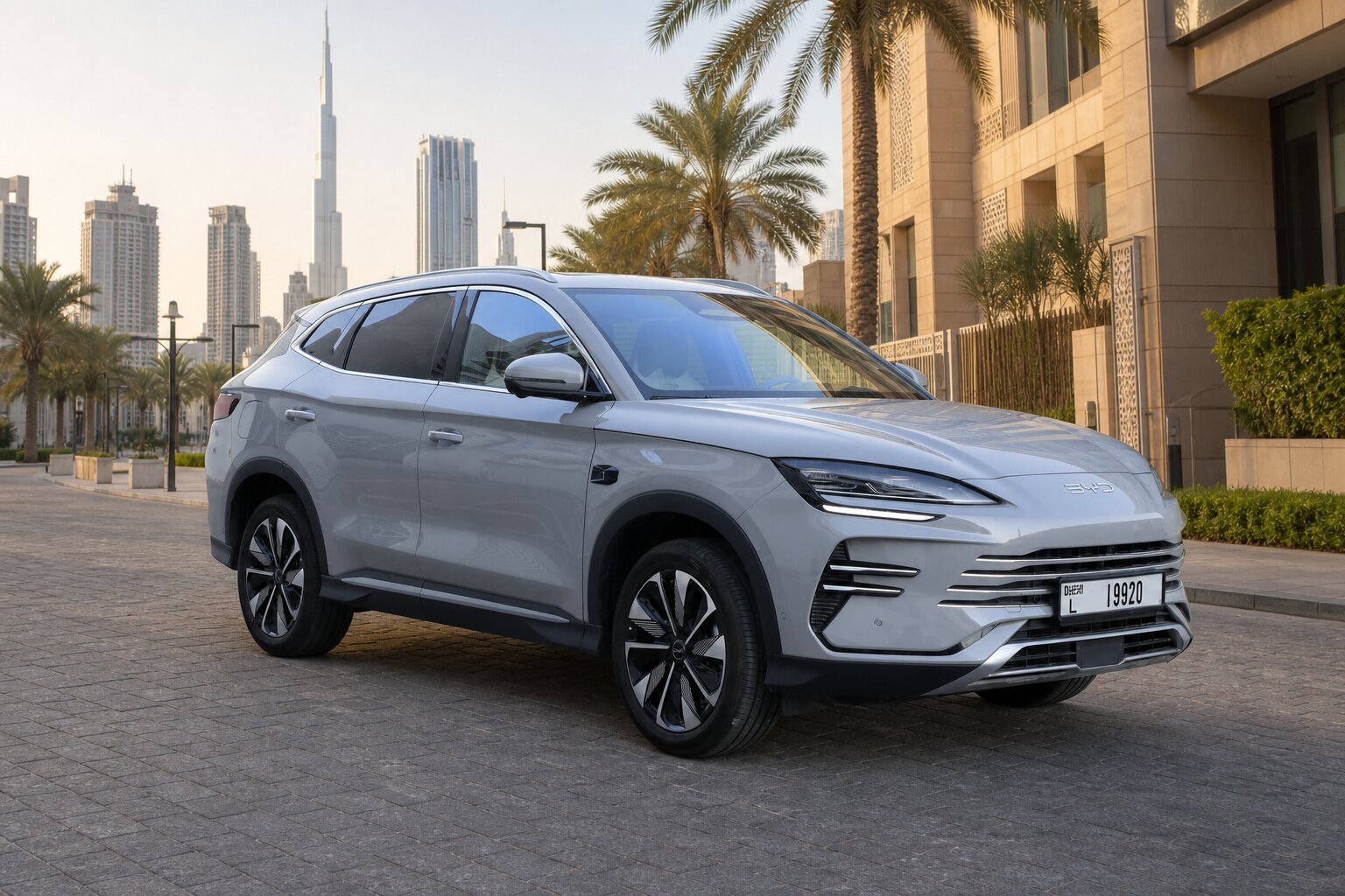 BYD Song Flagship with chauffeur in Dubai