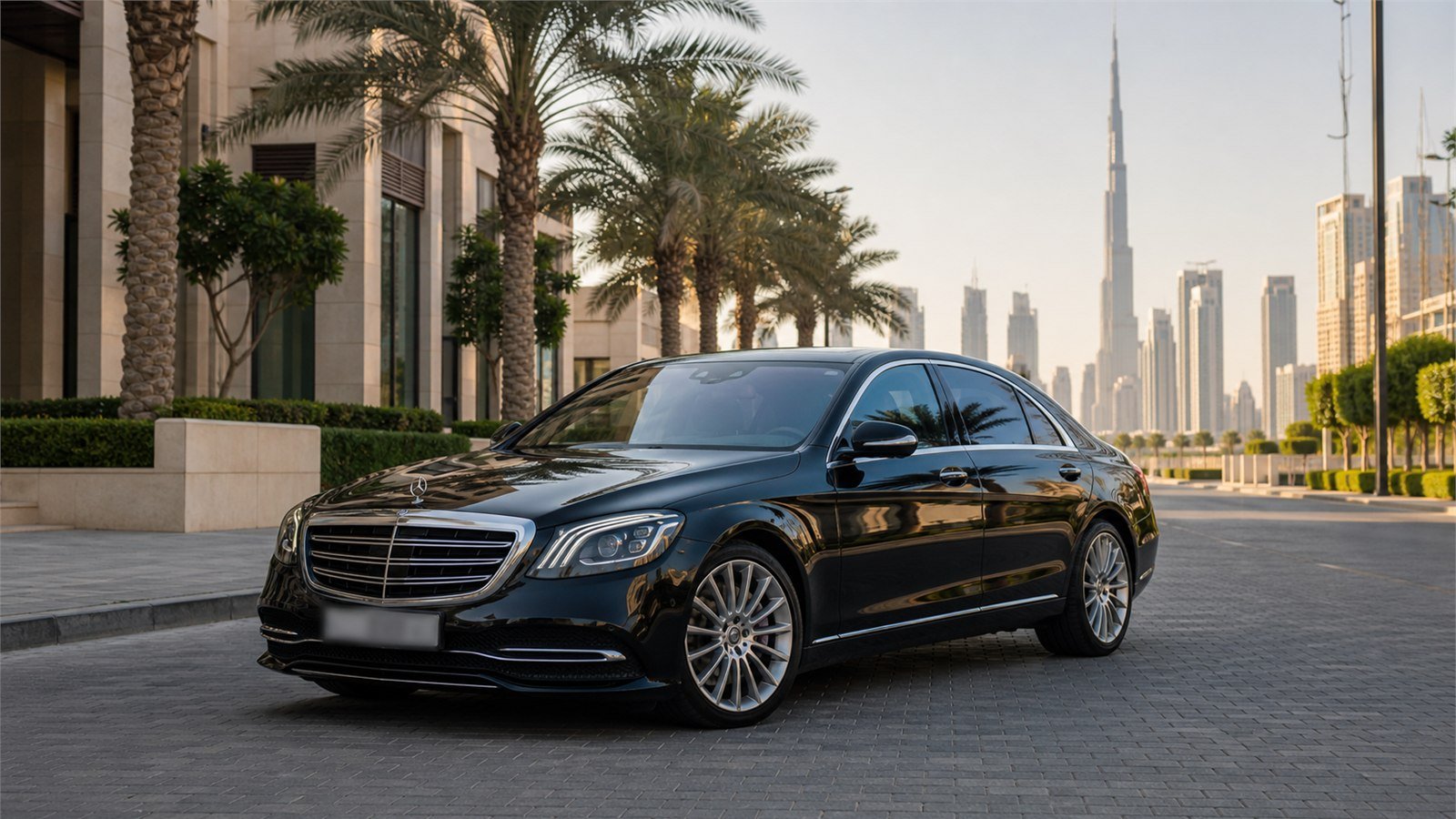 Mercedes S 550 — exterior 1