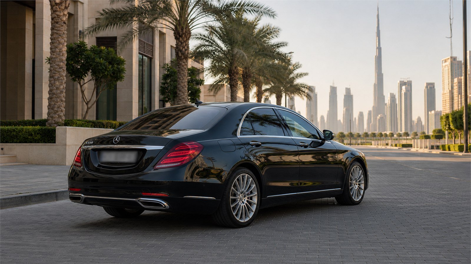Mercedes S 550 — exterior 4