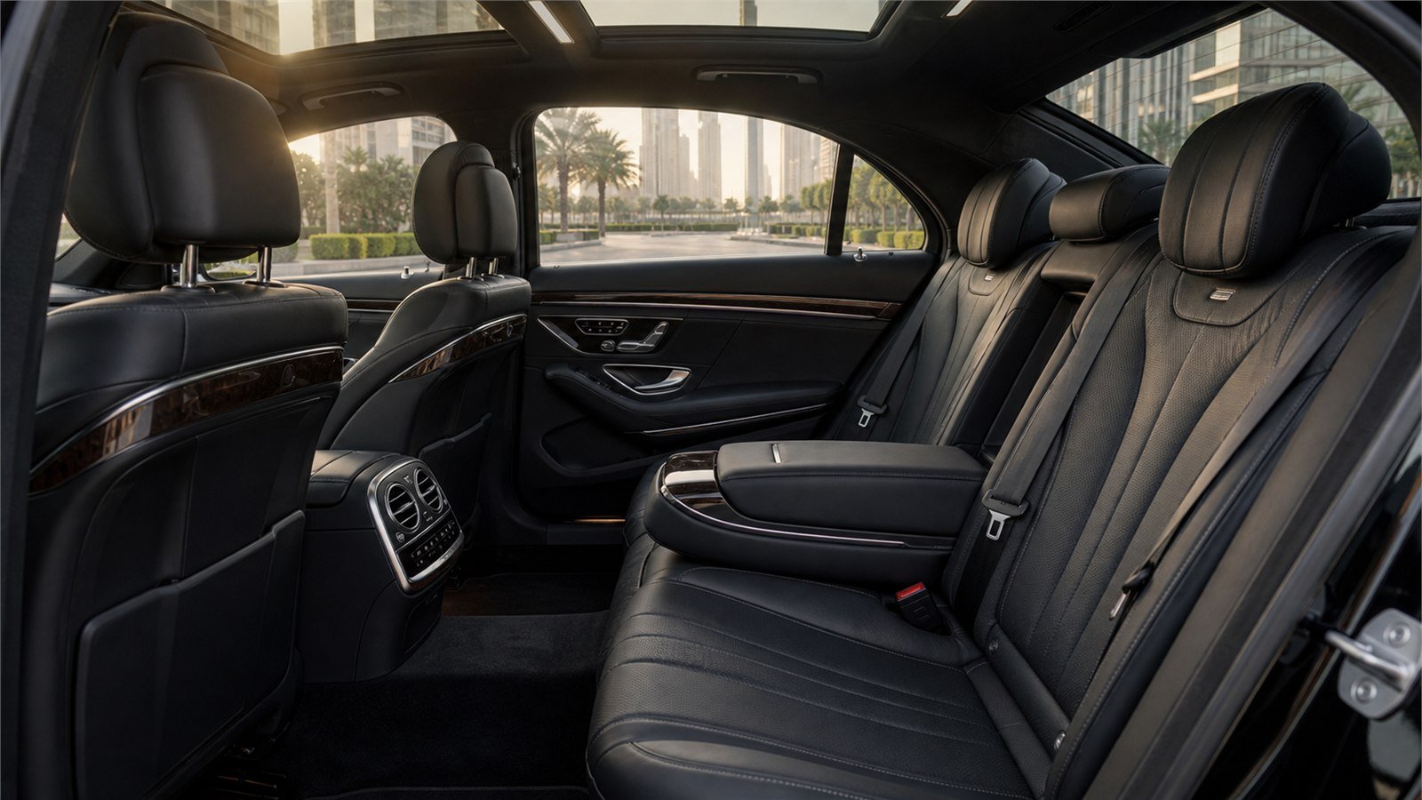 Mercedes S 550 — interior 2