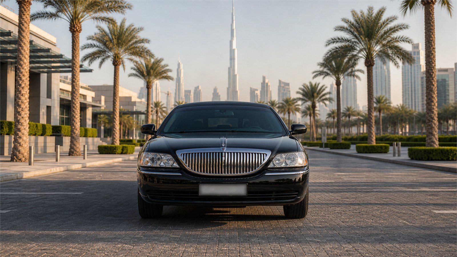 Stretch Limousine with chauffeur in Dubai