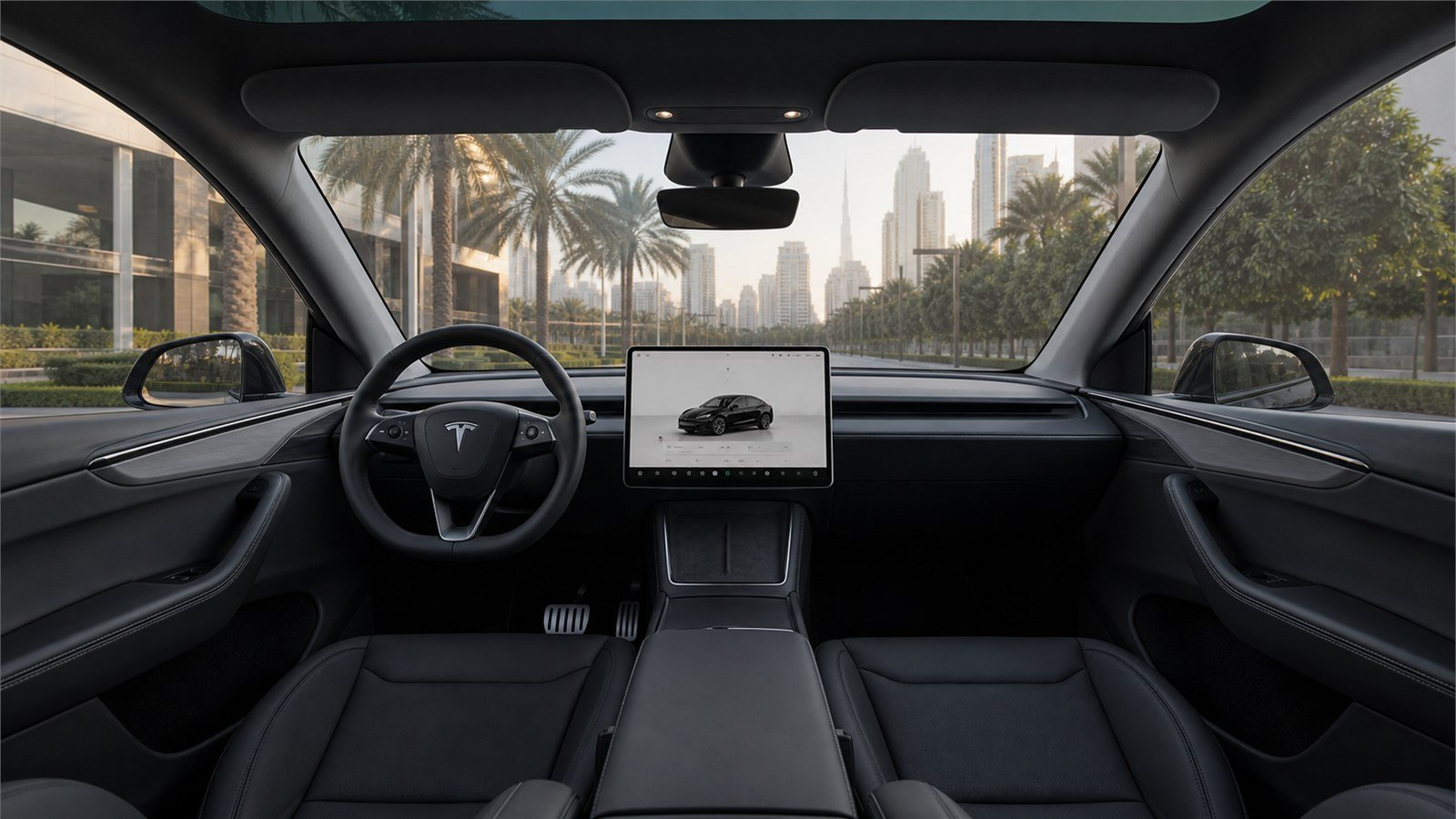 Tesla Model Y — interior 1