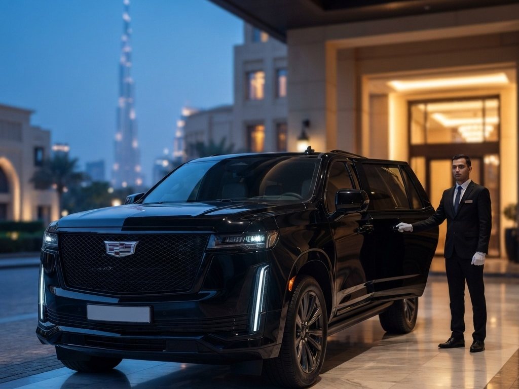 Limousine service across Dubai